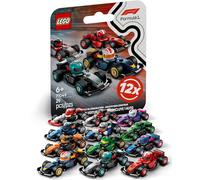 Lego F1 - Coche de carreras serie con 12 coches de fórmula 1: juego completo de minifiguras de Lego 71049