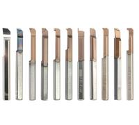 Serie de perforación de agujeros pequeños, herramienta de torneado de microperforación de carburo resistente a vibraciones, soporte de torneado de microaleación(MNR1.0 R0.05 L4-D3)