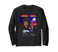 Serie de televisión clásica de los 80 de Knight Rider: Arte Retro Manga Larga