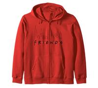 Serie de televisión Friends Skyline Logo NYC Vintage 90 Fan Geek Sitcom Sudadera con Capucha
