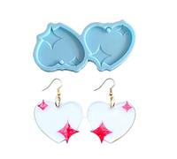 Serie Del Día De Valentín Molde Amor Ángel Cupido Espejo Molde De Pendiente De Silicona Para Fabricación De Joyas De Fundición De Resina Moldes De Pendiente Artesanales Para Fabricación De De