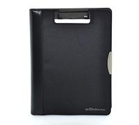 Serie Dynamic Black Label fabricados en Piel Vegan + Cordura - Elementos de gran elegancia y estilo perfectos para el uso diario by office box. (Soporte con Pinza Black Label)