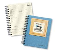 Serie ""Escrνbelo"" de Journals Unlimited Guided Journal Adventures My Road Trip Journal Tamaρo completo 7.5"" x 9"" Tapa dura azul Hecho en EE. UU.