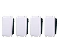 Serie Frutas Enchufes Interruptores Desviadores, Cubre Enchufes, Compatible Con Vimar Plana (4, Botón)