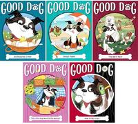 Serie Good Dog, juego de colección de 5 libros, (Good Dog #11-Good Dog #15), Bo Hatches a Plan, Beach Paws, The Bark Park, This Little Pup Went to the Market, How to Spy a Spy