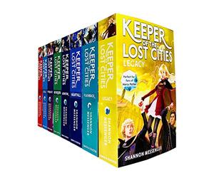 Serie Keeper of the Lost Cities Volumen 1 - Colección de 8 libros de Shannon Messenger (Keeper of the Lost Cities, Exile, Everblaze, Neverseen, Lodestar, Nightfall, Flashback y Legacy)