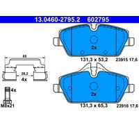 Serie Pastillas Freno 602795 13.0460-2795 Set Tabletas Frenos