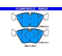 Serie Pastillas Freno 606033 13.0460-6033 Set Tabletas Frenos