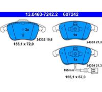 Serie Pastillas Freno 607242 13.0460-7242 Set Tabletas Frenos