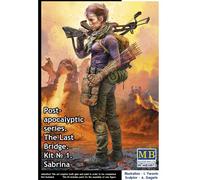 Serie Postapocalíptica. El Último Puente. Kit No.1. Figurita Sabrinamaquette Pos