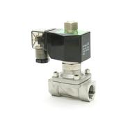 Serie PU normalmente abierta, válvula solenoide de acción directa pequeña de dos vías, dos posiciones, 2/2, válvulas solenoides de acero inoxidable SS304(1 8,D11011_ORIFICE 6MM)
