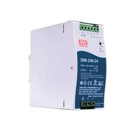 Serie SDR-240 24V DC 48V 240W Carril DIN Industrial de Salida única con Fuente de alimentación con función PFC(48V)