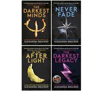 Serie The Darkest Minds de Alexandra Bracken Colección de 4 libros (The Darkest Minds, Never Fade, In The Afterlight y The Darkest Legacy)