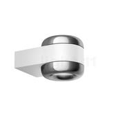 Serien Lighting Cavity, lámpara de pared LED, blanco/aluminio brillo - regulable por corte de fase