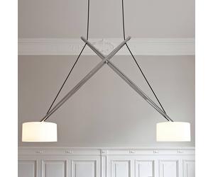 Serien Lighting Lámpara colgante LED Twin que hace el spagat