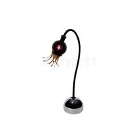 Serien Lighting Poppy, lámpara de sobremesa, negro-violeta