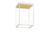 Serien Lighting Reflex² M, lámpara de techo LED, cuerpo blanco/reflektor dorado - 45 cm - 2.700 k - DALI
