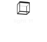 Serien Lighting Reflex² S, lámpara de techo LED, cuerpo negro/reflektor blanco brillo - 20 cm - 2.700 k - DALI