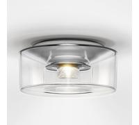 Serien Lighting serien.lighting Lámpara de techo Curling M 2700 K Acrílico transparente