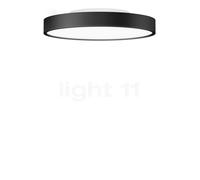 Serien Lighting Slice² Pi, lámpara de techo LED, negro - ø22,5 cm - 3.000 k - sin participación indirecta