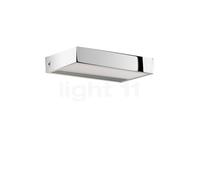 Serien Lighting SML² 150, lámpara de pared LED, cuerpo aluminio pulido/vidrio satinado - 2.700 K - conmutable
