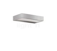 Serien Lighting SML² 150, lámpara de pared LED, cuerpo plateado/vidrio satinado - 2.700 K - conmutable