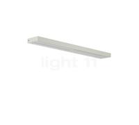 Serien Lighting SML² 600, lámpara de pared LED, cuerpo blanco/vidrio negro - 2.700 K - DALI