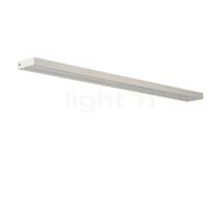 Serien Lighting SML² 900, lámpara de pared LED, cuerpo blanco/vidrio negro - 2.700 K - DALI