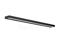 Serien Lighting SML² 900, lámpara de pared LED, cuerpo negro/vidrio negro - 2.700 K - DALI