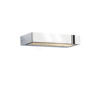 Serien Lighting SML lámpara de pared, cuerpo cromo brillo/vidrio satinado - 17 cm