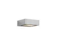 Serien Lighting SML lámpara de pared, cuerpo plateado anodizado/vidrio satinado - 8,5 cm