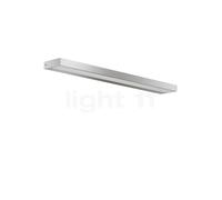 Serien Lighting SML², lámpara de pared LED, cuerpo plateado/vidrio satinado - 60 cm - 2.700 K - DALI