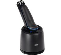 Series 5 52-B7000cc Máquina de afeitar de láminas Recortadora Negro negro/Azul, Máquina de afeitar de láminas, Negro, EasyClean, Botones, LED, Batería