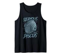 Serio Acerca de los Peces Disco Acuarista Cuidador de Peces Camiseta sin Mangas