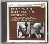 Rudolf Serkin Pablo Cassals - Cello Sonatas Op 5 N 1 & 2;12 Variations On A Theme From Handel "Judas Maccabaeus"
