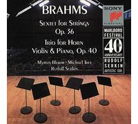 Myron Bloom Brahms: Sextet, Op. 36 / Trio for Horn, Violi (CD) (Importación USA)
