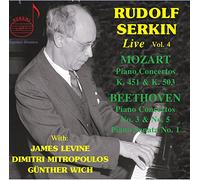 Serkin/Wich/Levine/Mitropoulos/+ - Wolfgan Amadeus Mozart & Ludwing van Beethoven: Piano Concertos with Rudolf Serkin, Vol. 4