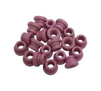 SERMALOER Marca 20 ojales universales de cerámica #D6-6FE, ojo de máquina de coser de cerámica, máquina de bordar, guía de cerámica compatible con máquina de coser industrial, máquina de coser