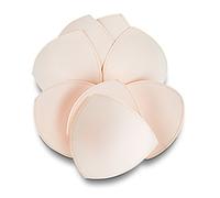 SERMICLE - Insertos para Sujetador, 4 Pares, Almohadillas Cosidas y extraíbles, para Sujetador Deportivo, Copa B/C, D y D/E Opcional. - Beige - B/C Taza