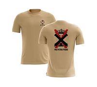 SERMILITAR Camiseta de artillería del ejército de Tierra español (Árido, M)