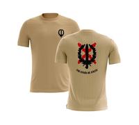 SERMILITAR Camiseta del MOE, Mando de Operaciones Especiales del Ejercito de Tierra español (XXL, Arido)