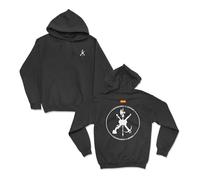 SERMILITAR Sudadera de la Legión española del Ejercito de tierr (M, Negro con Capucha)