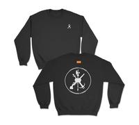 SERMILITAR Sudadera de la Legión española del Ejercito de tierr (M, Negro sin Capucha)