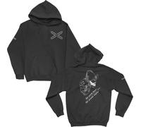SERMILITAR Sudadera de los tercios. Tercios españoles. del Presente Honor, del Pasado Orgullo Aspa de borgoña. Sudadera Militar.