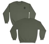 SERMILITAR Sudadera del Ejército de Tierra español (L, Verde sin Capucha)