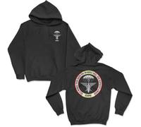 SERMILITAR Sudadera del EZAPAC. Escuadron de Zapadores Paracaidistas. Operaciones Especiales del Ejercito del Aire. Boinas Verdes del Ejercito español. Sudadera con Capucha del ejército.
