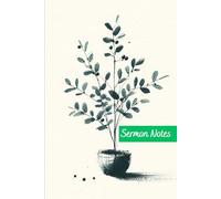 Sermon Journal Notebook | Bible Study Notes and Church Reflection Journal: Reflect on God’s Word, Set Spiritual Goals, and Track Prayers Over 70 Sermons