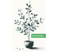 Sermon Journal Notebook | Bible Study Notes and Church Reflection Journal: Reflect on God’s Word, Set Spiritual Goals, and Track Prayers Over 70 Sermons (5.5" x 8.5")