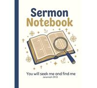 Sermon Notebook: S nd Find Edition Interactive Sermon Notebook for Boys Ages 8-12 with Bible Activities, Memory Verse Pages, and Reflection Prompts