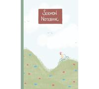 Sermon Notebook (Theme - Summer fun): Minimalist Christian journal for weekly reflections | Dotted pages, Clear sections, Pastel green